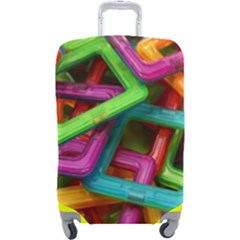 Construction-set Luggage Cover (large) by nate14shop