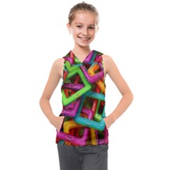 Construction-set Kids  Sleeveless Hoodie by nate14shop