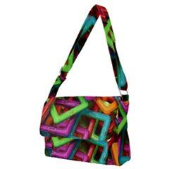 Construction-set Full Print Messenger Bag (m)