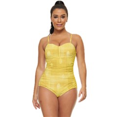 Digital-paper Retro Full Coverage Swimsuit by nate14shop