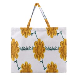 Easter Zipper Large Tote Bag by nate14shop