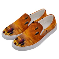 Emotions Men s Canvas Slip Ons by nate14shop