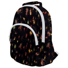 Fireworks- Rounded Multi Pocket Backpack by nate14shop