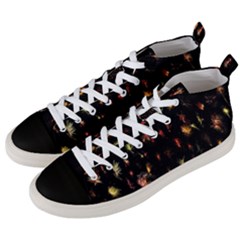 Fireworks- Men s Mid-top Canvas Sneakers by nate14shop