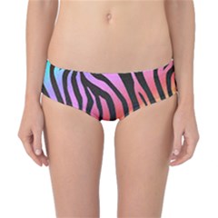 Rainbow Zebra Stripes Classic Bikini Bottoms by nate14shop