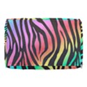 Rainbow Zebra Stripes Burner Gym Duffel Bag View3