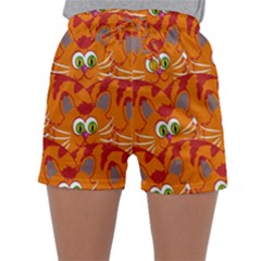 Animals Pet Cats Sleepwear Shorts by artworkshop