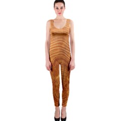 Annual Rings Tree Wood One Piece Catsuit by artworkshop