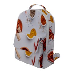 Masala Spices Food Flap Pocket Backpack (large) by artworkshop