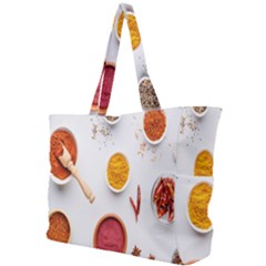 Masala Spices Food Simple Shoulder Bag by artworkshop