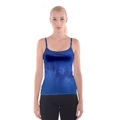 Milky Way Stars Night Sky Spaghetti Strap Top by artworkshop