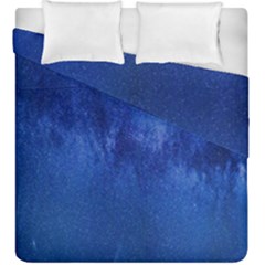 Milky Way Stars Night Sky Duvet Cover Double Side (king Size) by artworkshop