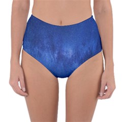 Milky Way Stars Night Sky Reversible High-waist Bikini Bottoms by artworkshop