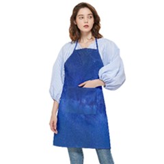 Milky Way Stars Night Sky Pocket Apron