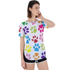 Paw Print Perpetual Short Sleeve T-Shirt