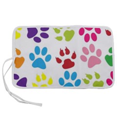 Paw Print Pen Storage Case (m) by artworkshop