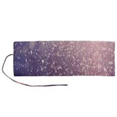 Snowfall Winter Roll Up Canvas Pencil Holder (m) by artworkshop