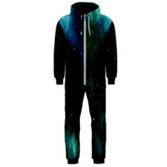 Stars Sky Space Hooded Jumpsuit (men) by artworkshop