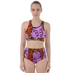 Tileable Seamless Cat Kitty Racer Back Bikini Set