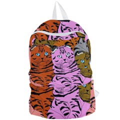 Tileable Seamless Cat Kitty Foldable Lightweight Backpack