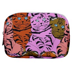 Tileable Seamless Cat Kitty Make Up Pouch (Small)