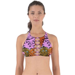 Tileable Seamless Cat Kitty Perfectly Cut Out Bikini Top