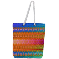Sky Delight Full Print Rope Handle Tote (large) by Thespacecampers