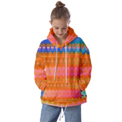 Sky Delight Kids  Oversized Hoodie by Thespacecampers