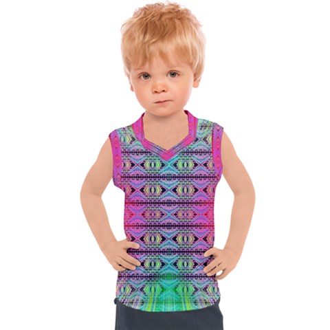 Beam Town Kids  Sport Tank Top by Thespacecampers