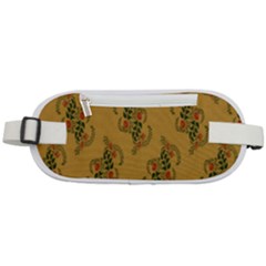 Flowers-001 Rounded Waist Pouch