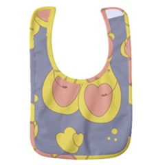 Avocado-yellow Baby Bib by nate14shop