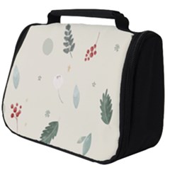 Background-gry Abstrac Full Print Travel Pouch (big)