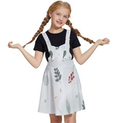 Background-white Abstrack Kids  Apron Dress by nate14shop