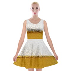 Beer-002 Velvet Skater Dress by nate14shop