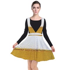 Beer-002 Plunge Pinafore Dress by nate14shop