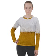 Beer-002 Women s Pique Long Sleeve Tee