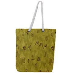 Internet-wifi Full Print Rope Handle Tote (Large)