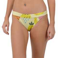 Graphic-fruit Band Bikini Bottom by nate14shop