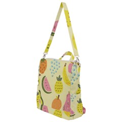 Graphic-fruit Crossbody Backpack