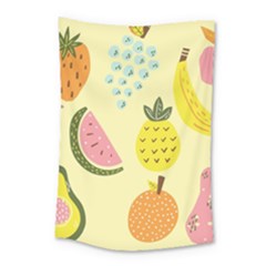 Graphic-fruit Small Tapestry