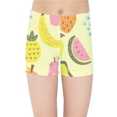 Graphic-fruit Kids  Sports Shorts