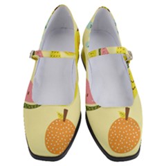 Graphic-fruit Women s Mary Jane Shoes by nate14shop