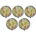 Graphic-fruit Mini Round Pill Box (Pack of 5) View1