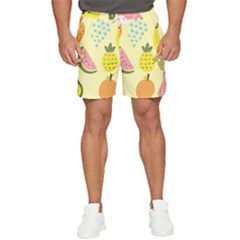 Graphic-fruit Men s Runner Shorts by nate14shop