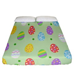 Eggs Fitted Sheet (california King Size) by nate14shop