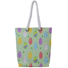 Eggs Full Print Rope Handle Tote (small) by nate14shop