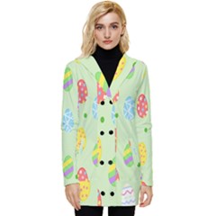 Eggs Button Up Hooded Coat  by nate14shop