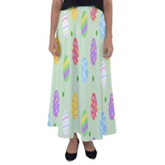 Eggs Flared Maxi Skirt by nate14shop