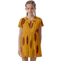 Mustard Kids  Asymmetric Collar Dress by nate14shop