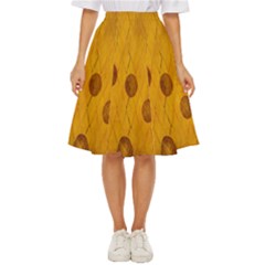 Mustard Classic Short Skirt by nate14shop